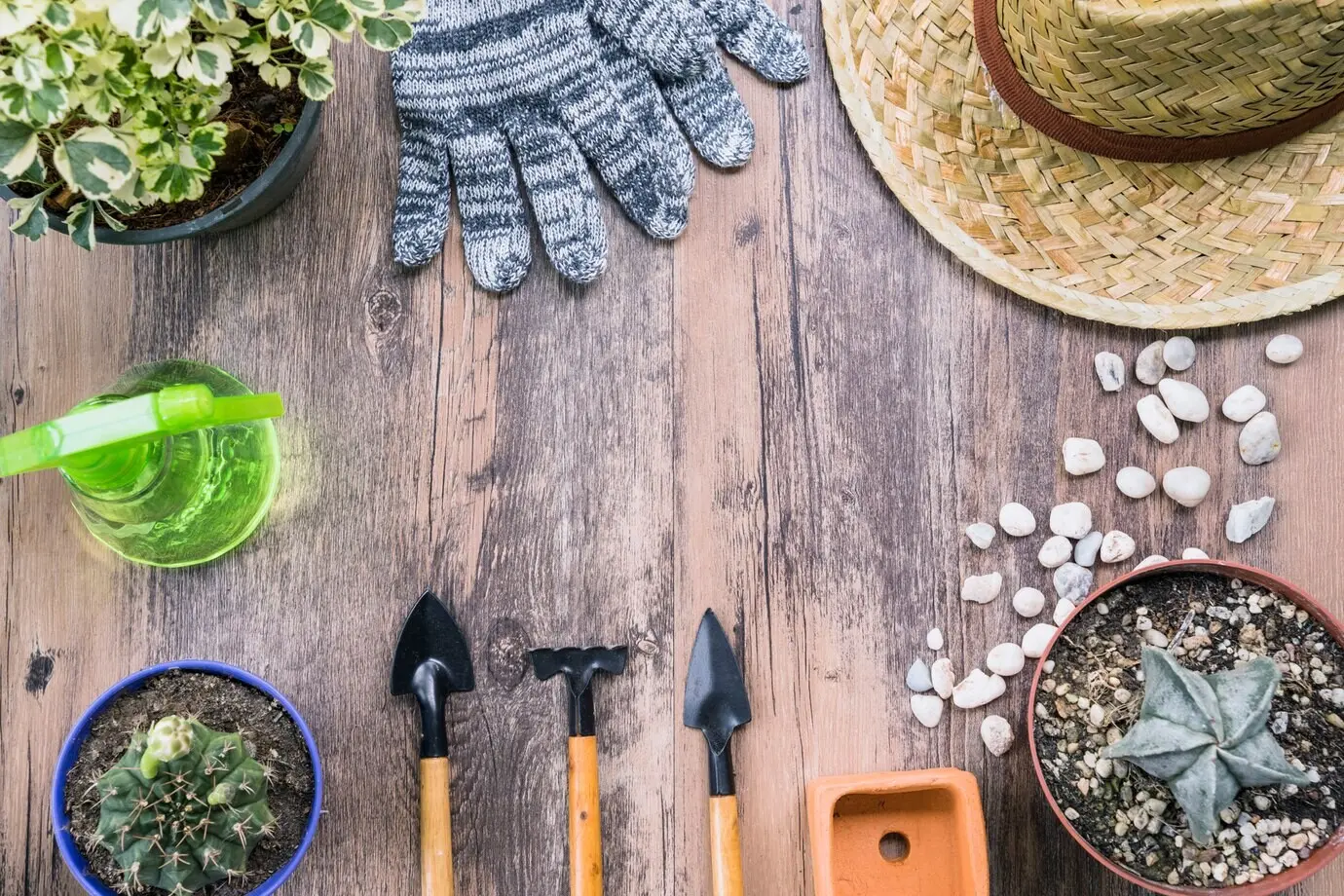 Please provide the original description of “Gardening” that you want me to rephrase in English.